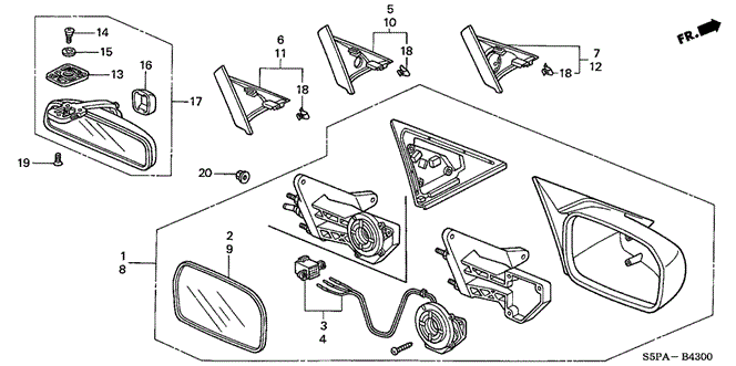 INTERIOR / BUMPER/MIRROR for 2005 Honda CIVIC COUPE #1