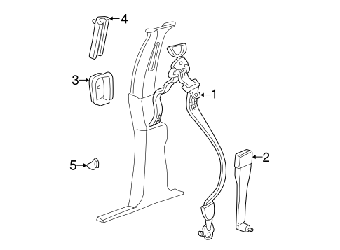 Grand Cherokee FRONT SEAT BELTS