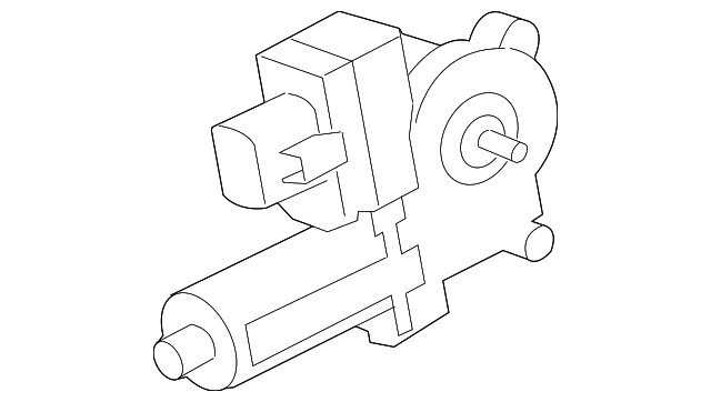 XR848099 Деталь WINDOW MOTOR, RIGHT
