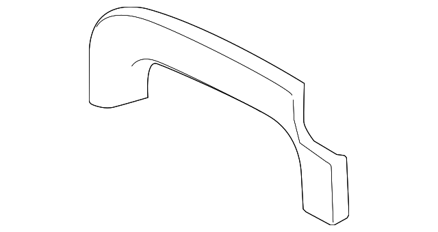 CK4Z-61424B36-AC Деталь UPPER MOLDING, RIGHT