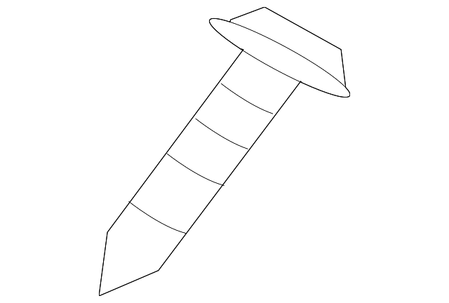 C2P3841 Деталь SPOILER SCREW