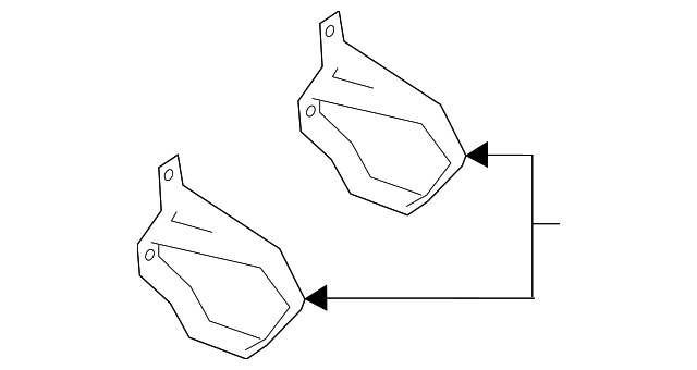 LR060592 Деталь UPPER BRACE