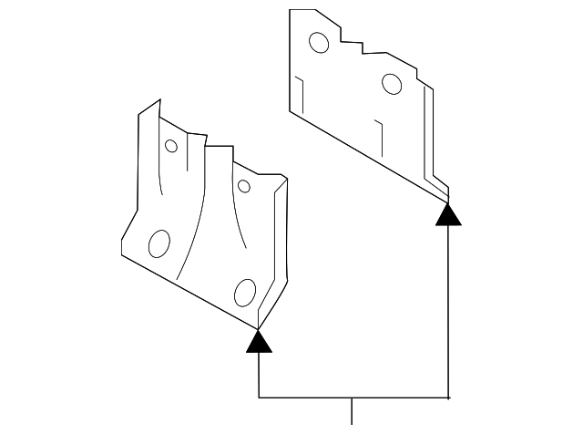 LR062491 Деталь CARRIER ASSY LOWER BRACKET