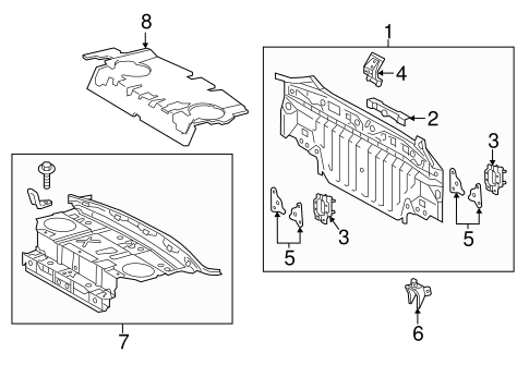 BODY/REAR BODY for 2015 Toyota Camry #1
