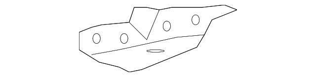 92199667 Деталь AIR DEFLECTOR RETAINER, LEFT
