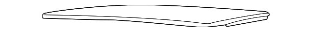 92240724 Деталь SUNROOF GLASS