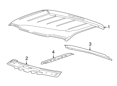 Body/Roof & Components for 2016 Ford F-150 #4