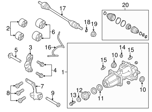 Flex AXLE COMPONENTS 2
