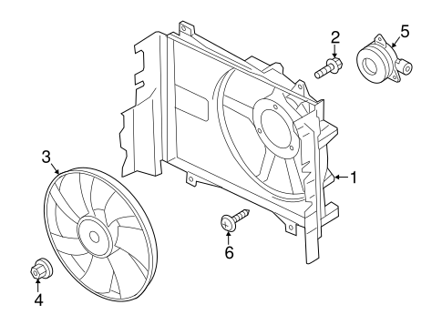 Cooling Fan for 2015 Mitsubishi Mirage #0