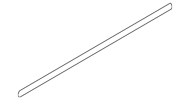 39812281 Деталь BODY SIDE MLDG, RIGHT