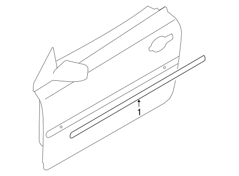 C70 EXTERIOR TRIM - DOOR