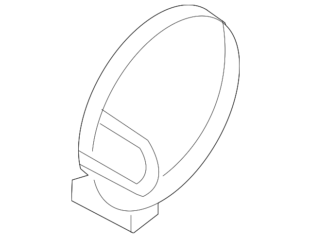 6S4Z6105A26A Деталь FUEL DOOR