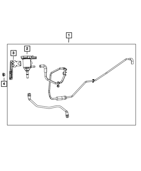 Emission Harness for 2013 Chrysler Town & Country #0