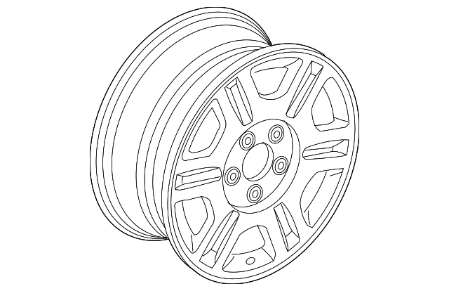1L2Z1007CA Деталь WHEEL