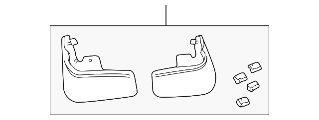 C2S33913 Деталь MUD GUARD