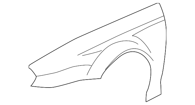 C2S23559 Деталь FENDER, RIGHT