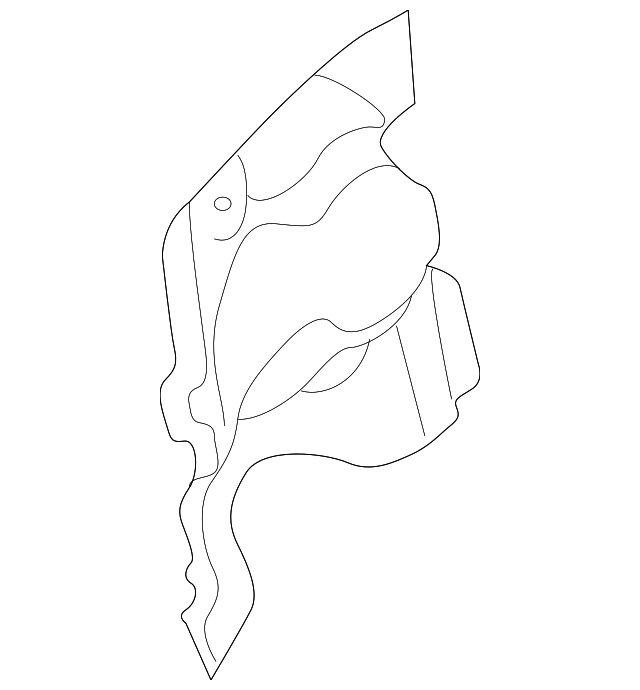 C2S16152 Деталь WATER SHIELD, LEFT