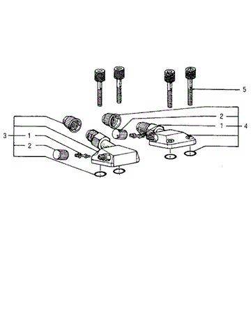 Body/Air Conditioning/A/C Suction Valve - Discharge Valve for 1979 Honda ACCORD HATCHBACK #1