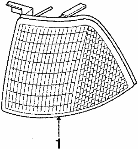Side Marker Lamps for 1990 Audi 80 Quattro #0