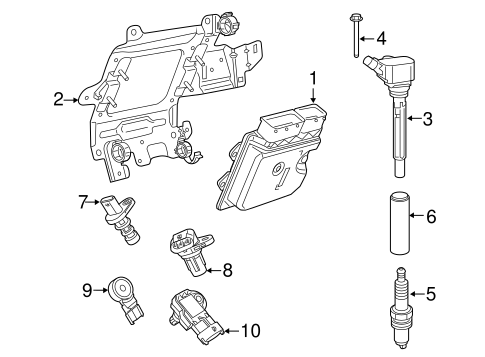 Ignition System for 2015 Jeep Renegade #0