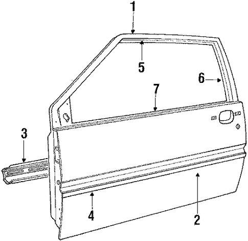 780 DOOR & COMPONENTS