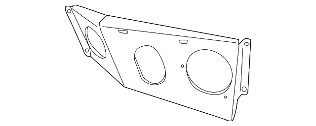 92096035 Деталь MOUNT BRACKET, LEFT