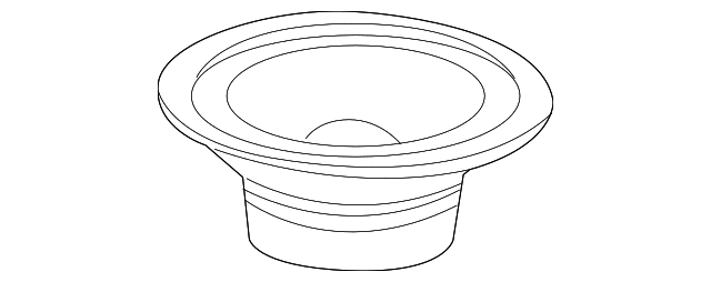 92095171 Деталь REAR SPEAKER, LEFT