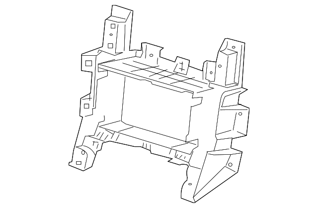 92100725 Деталь RADIATOR BRACKET