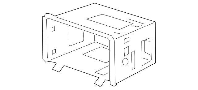 92093916 Деталь RADIO HOUSING