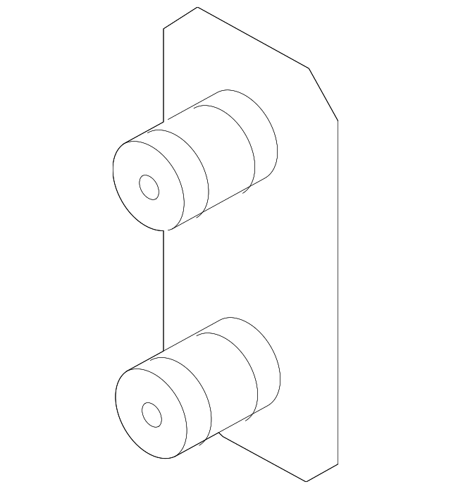 970-352-086-00 Деталь DAMPER, LEFT