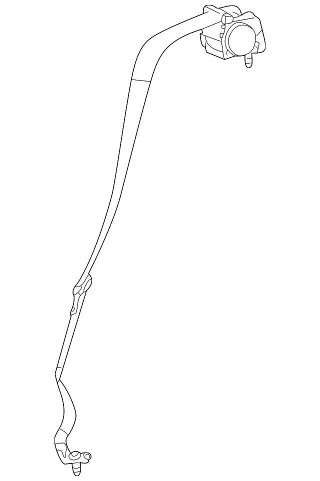 C2S34048 Деталь RETRACTOR ASSY, LEFT