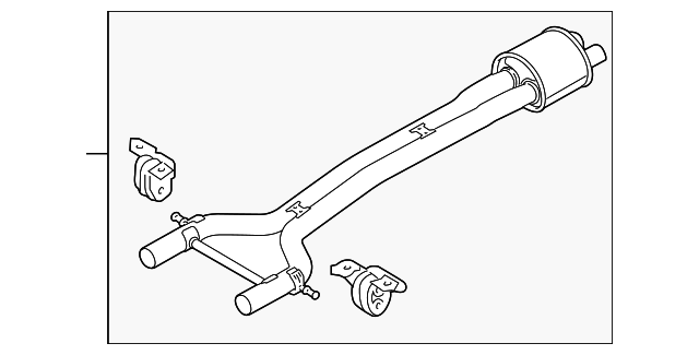 970-111-913-76 Деталь MUFFLER & PIPE