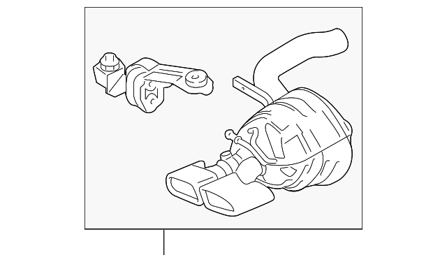 970-111-912-77 Деталь MUFFLER W/TPIPE, RIGHT
