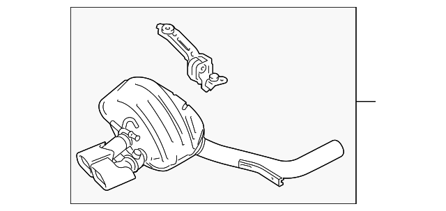 970-111-911-77 Деталь MUFFLER W/TPIPE, LEFT