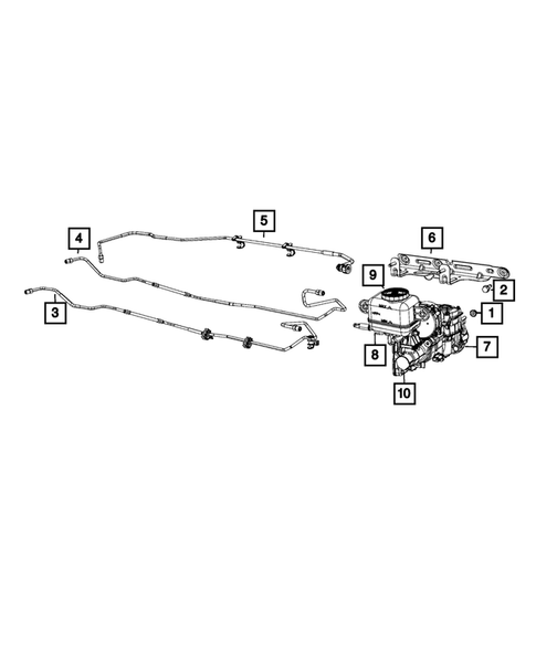 Power Brake Booster for 2017 Chrysler Pacifica #1