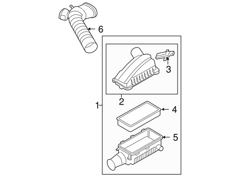 Air Intake for 2007 Ford F-250 Super Duty #0