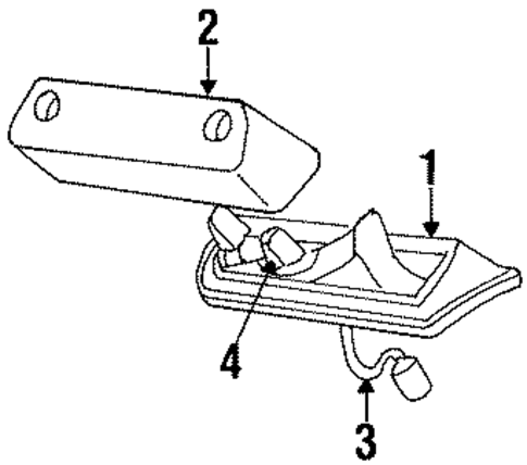 G3500 HIGH MOUNTED STOP LAMP