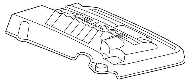 12626018 ENGINE COVER