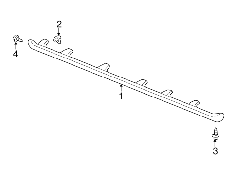 Sunfire EXTERIOR TRIM - PILLARS 3