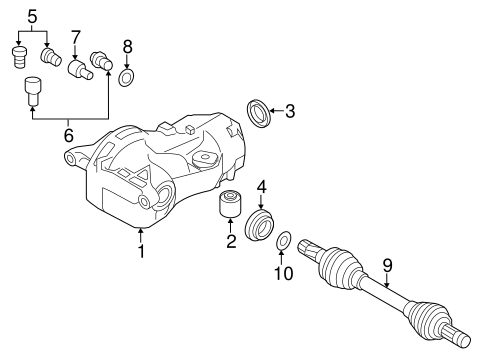 S60 AXLE & DIFFERENTIAL