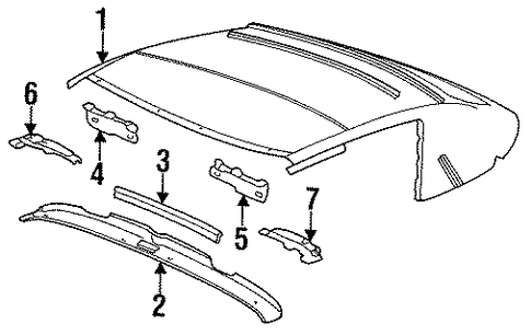 911 INTERIOR TRIM - CONVERTIBLE TOP