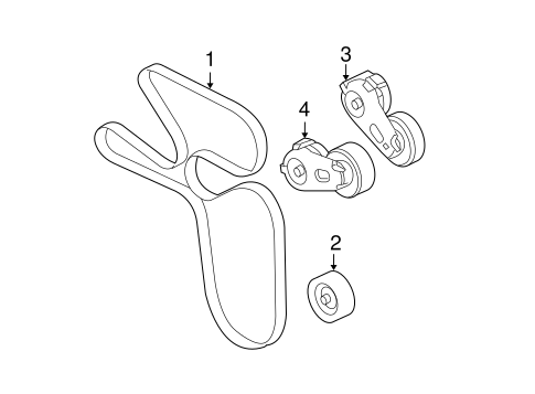 F-350 Super Duty BELTS & PULLEYS