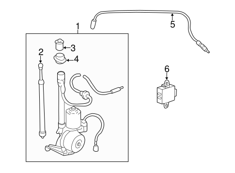 ELECTRICAL/ANTENNA & RADIO for 2001 Toyota Land Cruiser #1