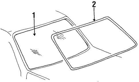 Ranger GLASS - WINDSHIELD