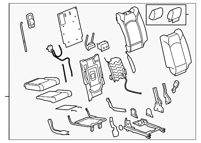 25908576 SEAT ASSY, RIGHT