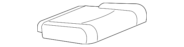 25942607 CUSHION COVER, RIGHT