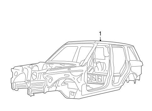 LR3 BODY SHELL