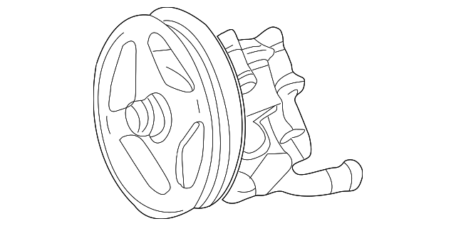 XR814993E Деталь POWER STEERING PUMP