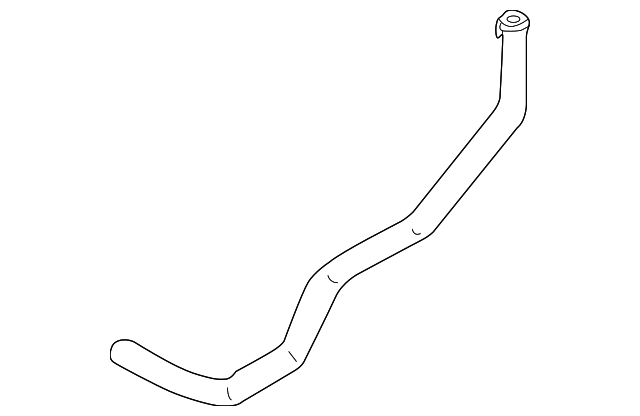 XR811724 Деталь UPR RETURN HOSE
