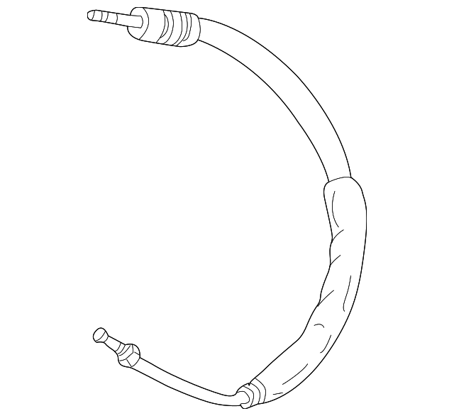 XR813924 Деталь PRESSURE HOSE